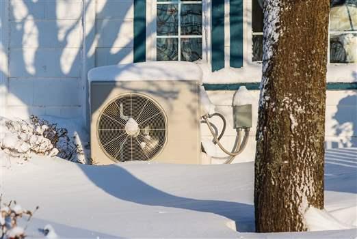 An efficient outdoor unit for a ductless heat pump system